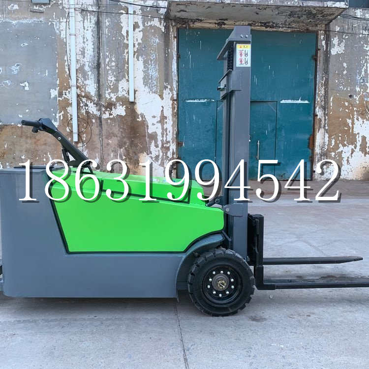 马龙区小型电动叉车1吨2吨步行站驾式电瓶堆高充电装卸车液压升降车铲车
